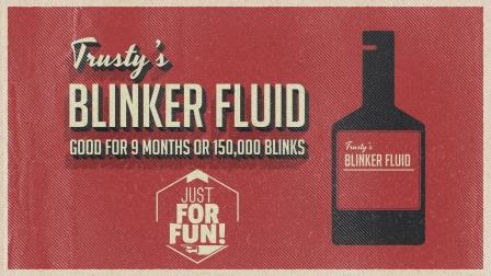 low blinker fluid light