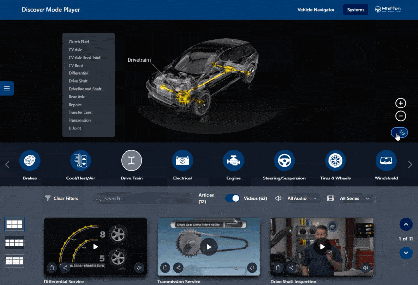 Discover Mode GIF_Brand Logos and Colors Options